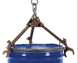 Bronze Multi-Purpose Overhead Drum Lifter 25-1/2 In. x 25-1/2 In. x 16-1/2 In. 800 Lb. Capacity