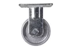 Cast Iron/Steel Rigid Caster 4 In. Diameter x 2 In. Width 1102 Lb. Capacity