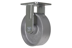 Cast Iron/Steel Rigid Caster 6 In. Diameter x 2 In. Width 1543 Lb. Capacity