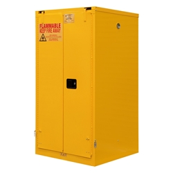 Flammable Self Closing Drum Storage Cabinet 55 Gallon Capacity