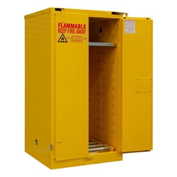 Flammable Self Closing Drum Storage Cabinet 55 Gallon Capacity