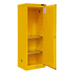 Flammable Self Closing Storage Cabinet 22 Gallon Capacity