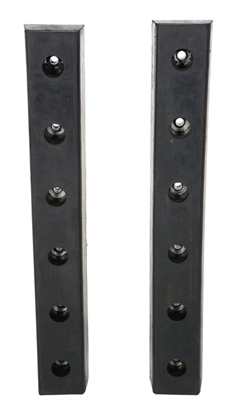 Hardened Molded Rubber Bumper 2 Pack 30 In. Length