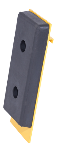 Molded Rubber/Steel Class II Fork Truck Carriage Bumper