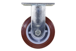 Polyurethane Rigid Caster 5 In. Diameter x 2 In. Width 700 Lb. Capacity