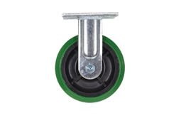 Polyurethane Rigid Caster With Hub 6 In. Diameter x 2 In. Width 900 Lb. Capacity - CST-F40-6X2DT-R   