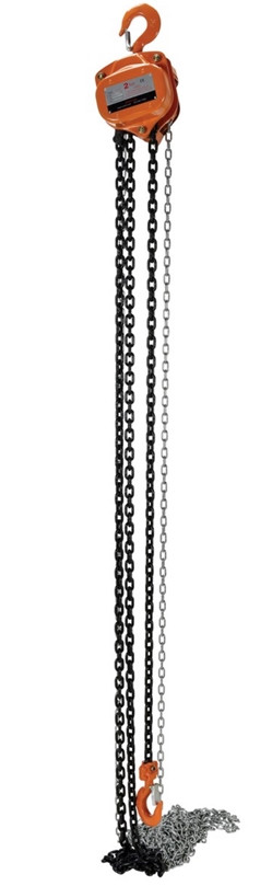 Professional Hand Chain Hoist 20 Ft. Lift Height 4,000 Lb. Capacity