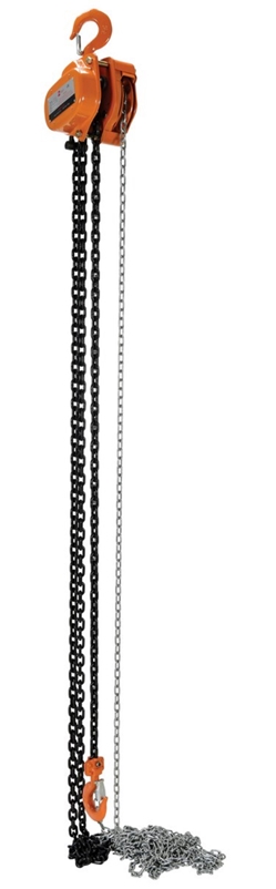 Professional Hand Chain Hoist 20 Ft. Lift Height 4,000 Lb. Capacity