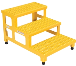 Steel Adjustable Step Mate Stand 3 Step 33-7/8 In. x 23-13/16 In. x 22-1/4 In. 500 Lb. Capacity