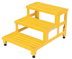 Steel Adjustable Step Mate Stand 3 Step 33-7/8 In. x 23-13/16 In. x 22-1/4 In. 500 Lb. Capacity