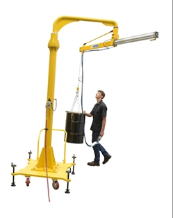 Steel Air Balanced Lifter Portable Maximum Arm Length 93 In. 250 Lb. 