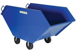 Steel Chip and Waste Trucks 22.2 Cubic Feet 2000 Lb. Capacity