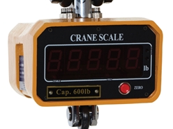 Steel Crane Scale 8 In. x 7-5/8 In. x 14 In. 600 Lb. Capacity