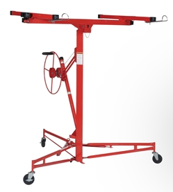 Steel Deluxe Drywall and Panel Hoist 49 In. x 121 In. x 137 In. 150 Lb. Capacity 