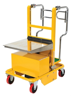 Steel Electric Lift Manual Drive Order Picker 440 Lb. Capacity 