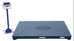 Steel Electronic Digital Floor Scale 60 In. x 60 In. x 4-1/2 In. 5,000 Lb. Capacity 