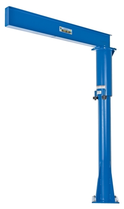 Steel Floor Mounted Jib 80 In. I-Beam 2000 Lb. Capacity