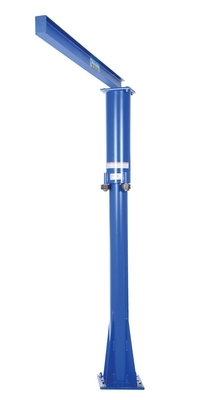 Steel Floor Mounted Jib 80 In. I-Beam 300 Lb. Capacity 