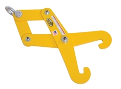 Steel Heavy Duty Beam Tongs 10 In. Max Beam Width 1-1/2 In. x 14-9/16 In. x 25-1/8 In. 6000 Lb. Capacity