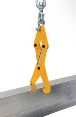 Steel Heavy Duty Beam Tongs 6 In. Max Beam Width 3/4 In. x 9-3/4 In. x 20-7/8 In. 2000 Lb. Capacity