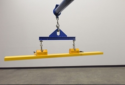 Steel Magnetic Spreader Beam 36 In Length 2,000 Lb. Capacity