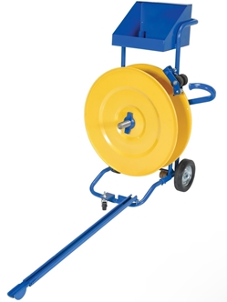 Steel Manual Pallet Probe Strapping Cart 