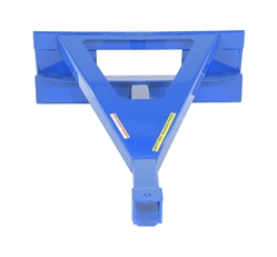 Steel Multi Purpose Lifting Attachment For Skid Loader 61-1/2 In. x 46 In. x 23 In. 3000 Lb. Capacity 