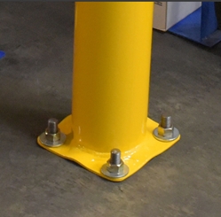 Steel Pipe Safety Bollard 42 In. x 8-1/2 In. 