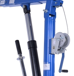 Steel Portable Cantilever Hoist 113-3/8 In. x 35-11/16 In. x 89 In. 4000 Lb. Capacity