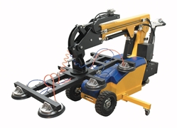 Steel Rough Terrain Vacuum Move Lifter with 6 Suction Cups 1200 Lb. Capacity