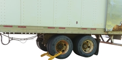 Steel Trailer Wheel Lock 24 In. x 35 In. For Use On Dual Tires