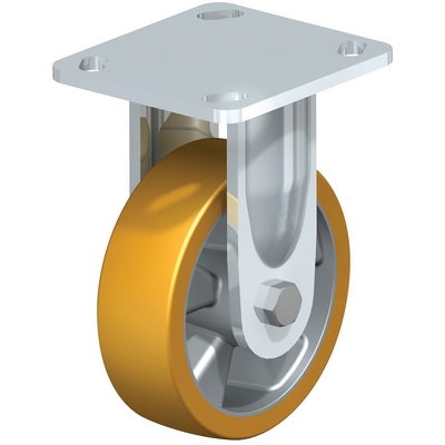 Polyurethane Rigid Caster 5 In. Diameter x 2 In. Width 770 Lb. Capacity