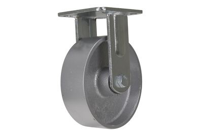 Cast Iron/Steel Rigid Caster 6 In. Diameter x 2 In. Width 1543 Lb. Capacity