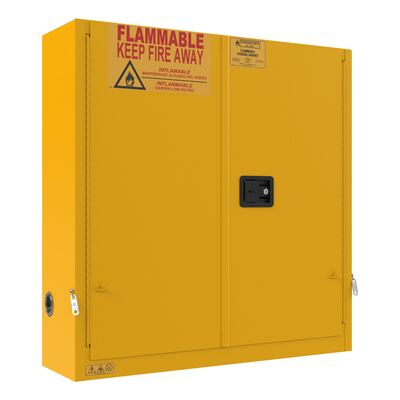 Flammable Self Closing Storage Cabinet 60 Gallon Capacity Paint Ink 