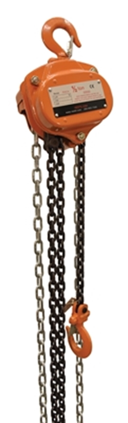 Professional Hand Chain Hoist 10 Ft. Lift Height 1,000 Lb. Capacity