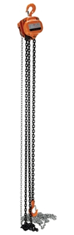 Professional Hand Chain Hoist 20 Ft. Lift Height 4,000 Lb. Capacity