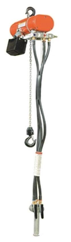 Steel Air Powered Chain Hoist 10 Ft. 1,000 Lb. Capacity