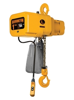 Steel Electric Chain Hoist 3 Phase 1000 Lb. Capacity 