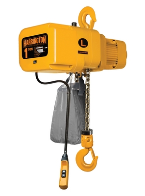 Steel Electric Chain Hoist 3 Phase 6000 Lb. Capacity 