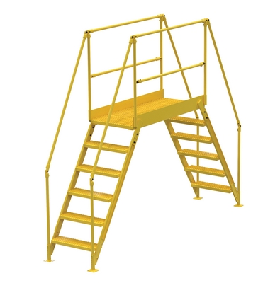 Steel Crossover Ladder 6 Step 23.5 In. x 60 In. 500 Lb. Capacity 