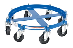 Steel Oct Drum Dolly 27-1/16 In. x 27-1/16 In. x 7-7/8 In. 55 Gallon 2000 Lb. Capacity