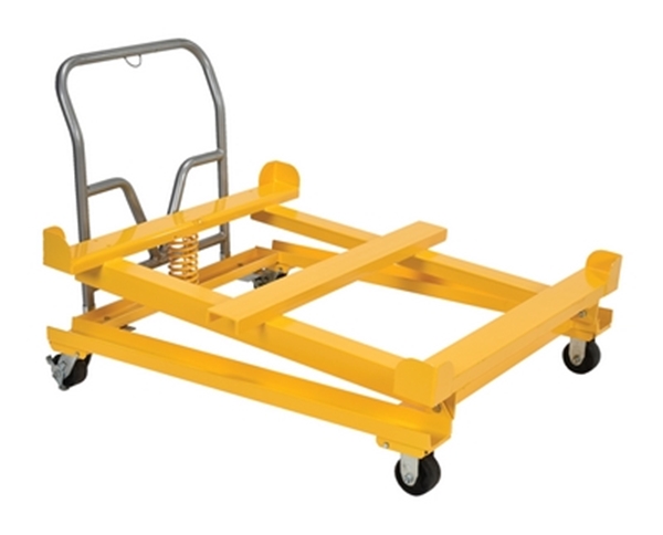 Steel Intermediate Bulk Container Tilting Cart 53-3/8 In. x 35-13/16 In. 4400 Lb. Capacity