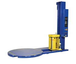 Steel Auto Wrap Stretch Wrap Machine 60 In. Turntable Diameter 4,000 Lb. Capacity Warehouse, warehousing, Trucking,, Packing, Shipping, Steel Auto Wrap Stretch Wrap Machine 60 In. Turntable Diameter 4,000 Lb. Capacity