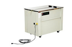 Steel Semi-Automatic Strapping Machine 23 In. x 35-1/2 In. x 30 In. Cream