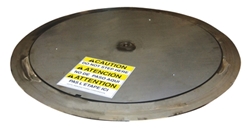 Stainless Steel Thin Spin 47-11/16 In. Diameter 4000 Lb. Capacity