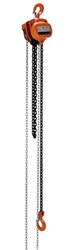 Professional Hand Chain Hoist 10 Ft. Lift Height 4,000 Lb. Capacity