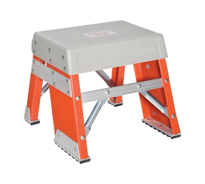 Fiberglass Industrial Step Stand 1 Step 300 Lb. Capacity