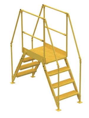 Steel Crossover Ladder 4 Step 23-1/2 In. x 48 In. 500 Lb. Capacity