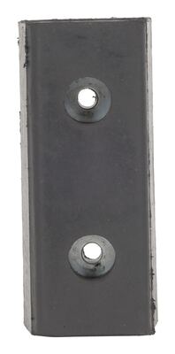 Hardened Molded Rubber Bumper 10 In. Length 