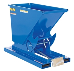 Steel Heavy Duty Self Dumping Hopper 1/4 Cubic Yard 6000 Lb. Capacity